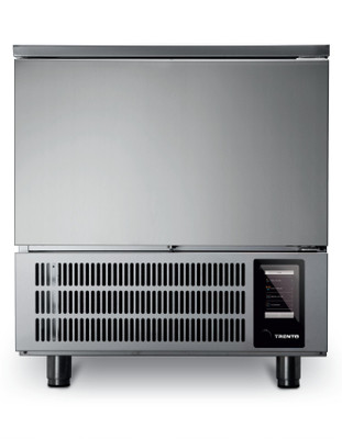 Omcan USA 48703 32.2" W Stainless Steel Internal Glossy Finish  Countertop Trento Blast Chiller - 220 Volts