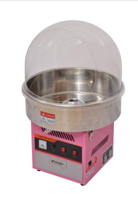 Omcan USA 41337 28" Bowl Stainless Steel Countertop Cotton Candy Machine - 110 Volts 1-Ph
