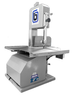 Omcan USA 10270 78" Blade Painted Steel Body Table Top Band Saw - 110 Volts