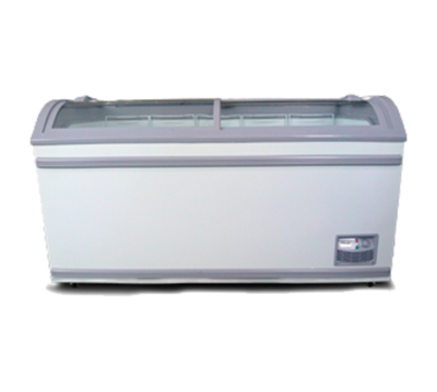 Omcan USA 31457 17.7 Cu. Ft. White Ice Cream Freezer - 110 Volts 1-Ph