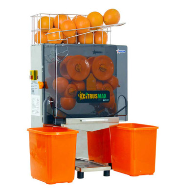 Omcan USA 44228 Stainless Steel and Plastic Countertop Citrus Juice Extractor - 120 Volts
