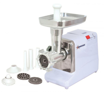 Omcan USA 21640 #12 Electric Meat Grinder - 110 Volts