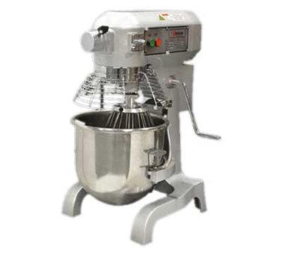 Omcan USA 20441 20 Qt. Benchtop Planetary Mixer - 1.5 HP, 110 Volts