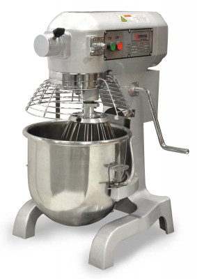 Omcan USA 20441 20 Qt. Benchtop Planetary Mixer - 1.5 HP, 110 Volts