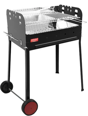 Omcan USA 47311 27.6" W Painted Steel Charcoal BBQ Grill