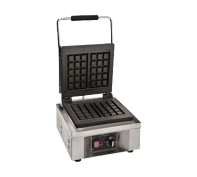 Omcan USA 39578 Single Electric Waffle Baker - 120 Volts 1-Ph