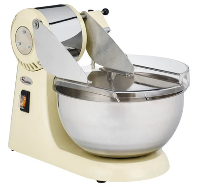 Omcan USA 45637 22.05 Lbs. Asynchronous Motor Dough Fork Mixer - 110 Volts 0.87 HP