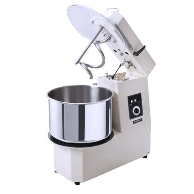 Omcan USA 47288 70.5 Lbs. Stainless Steel Removable Froged Tool Spiral Mixer - 220 Volts 1.5 HP