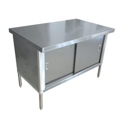 Omcan USA 28639 48&quot;W x 30&quot;D x 34&quot;H Stainless Steel Flat Top Work Table