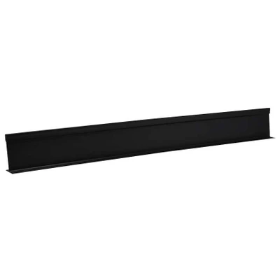 Omcan USA 10788 3" x 30" Black Solid Parsley Holder Divider