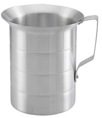 Omcan USA 80401 1 Qt. Aluminum Measuring Cup