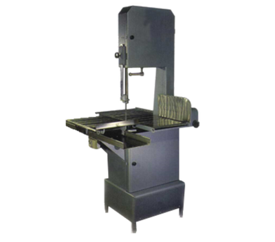 Omcan USA 10272 126" Blade Steel with Electrostatic Oven Paint Body Floor Classic Band Saw - 220 Volts