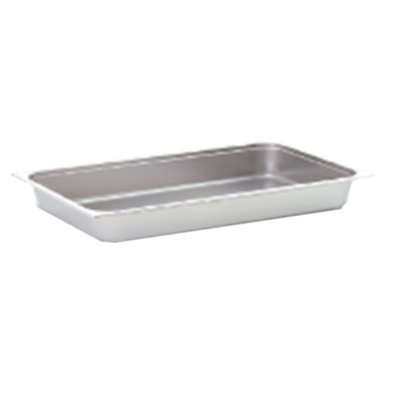 Omcan USA 80263 4" Deep Stainless Steel Solid Half Size Steam Table Pan