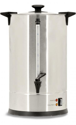 Omcan USA 43462 2.53 Gallon Stainless Steel Coffee Percolator - 110 Volts 1-Ph