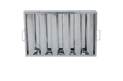 Omcan USA 34836 25"W x 2"D x 16"H Stainless Steel Range Hood Filter
