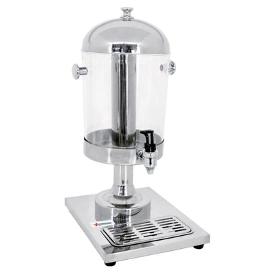 Omcan USA 19478 8 Qt. Single Round Juice Dispenser
