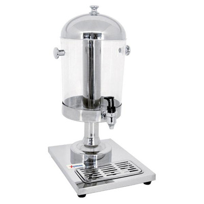 Omcan USA 19478 8 Qt. Single Round Juice Dispenser