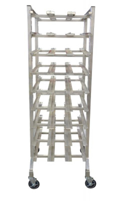 Omcan USA 27769 9 Layers 27 Rows All Welded Can Rack