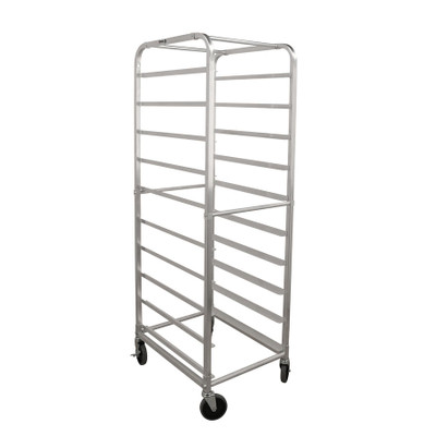 Omcan USA 13500 10 Pans Aluminum Curved Top Pan Rack