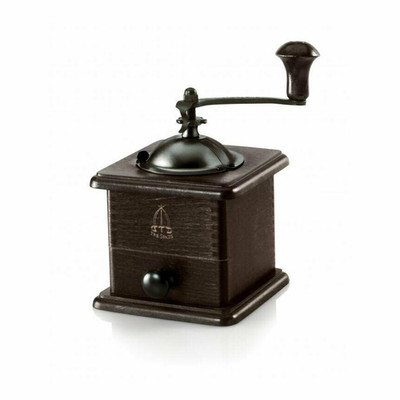 Omcan USA 43678 0.22 Lb. Hopper Capacity Beech Wood and Steel Sheet Construction Manual TRE SPADE Coffee Grinder