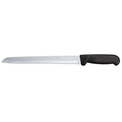 Omcan USA 12603 8" Black Handle R-Wave Slicer