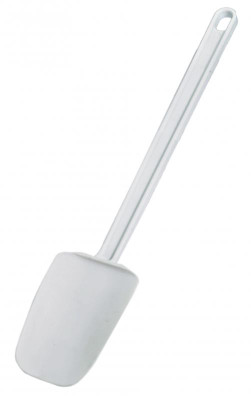 Omcan USA 80045 16" L White Plastic Spoonula