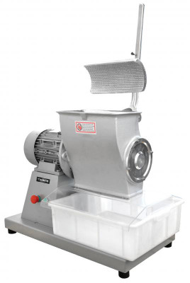 Omcan USA 39498 100 Kg per Hour Electric Countertop Cheese Grater - 208 Volts 3-Ph
