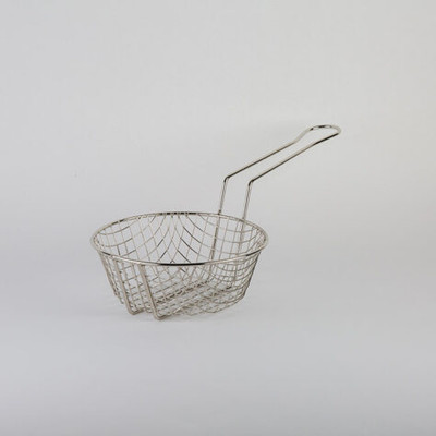 American Metalcraft CBC8 8" Nickel Plated Steel Culinary Basket