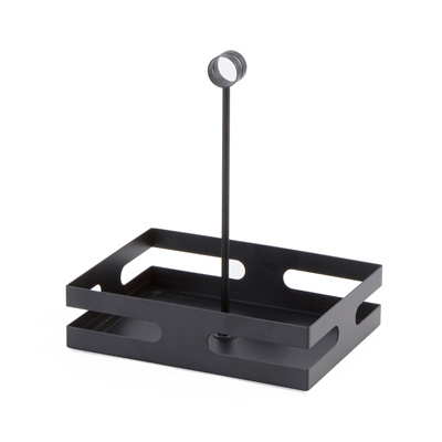 American Metalcraft SCHB8 Condiment Rack 8&quot; L x 5.88&quot; W x 9.5&quot; H