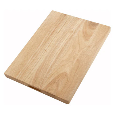 Winco WCB-1218 12" x 18" x 1-3/4" Wood Cutting Board