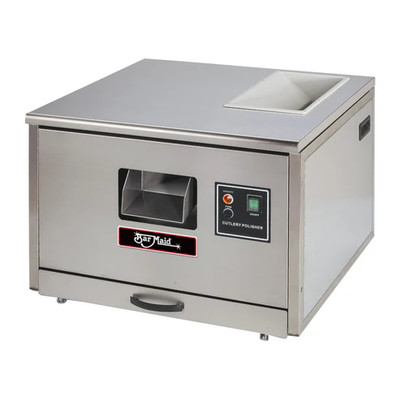 Bar Maid CP-7000 7000 Pcs. Of Cutlery per Hour Countertop Compact Commercial Cutlery Polisher - 110-120 Volts 1-Ph