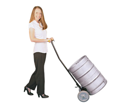 Bar Maid KPC-100 0.75" Steel Pipe Powder Coat Finish Wheels with Steel Bearings KP Cart or Keg Cart