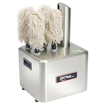 Bar Maid GP-100 350 Glass per Hour Built In Handles Glass Polisher - 230 Volts 1-Ph