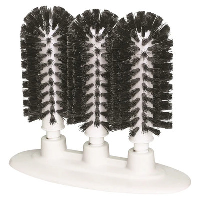 Bar Maid GWM-300 8"H x 9.5"W 3 Brushes Manual Bar Maid Glass Washer