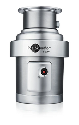 InSinkErator SS-200-12A-CC202 12" Dia. Bowl Stainless Steel Complete Disposer Package - 2 HP
