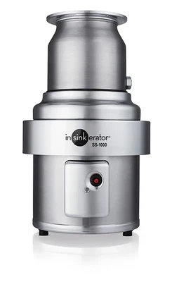 InSinkErator SS-1000-18BAS101 18" Dia. Bowl Stainless Steel Complete Disposer Package - 208 Volts
