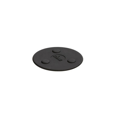 Lodge ASMMT 5.75" W x 5.75" D Black Silicone Round Trivet (6 Each per Case)