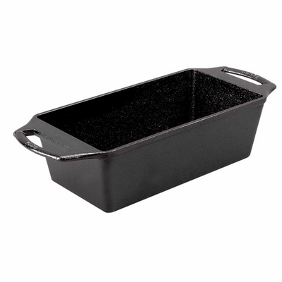 Lodge BW8LP 8.5" x 4.5" with Handles Cast Iron Loaf Pan (3 Each per Case)