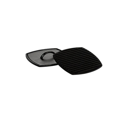 Lodge LPP3 8.25" W x 8.25" D x " H Cast Iron Square Panini Press (3 Each per Case)