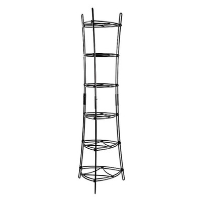 Lodge AW6T Steel Black Matte Finish 6-Tier Cookware Storage Tower