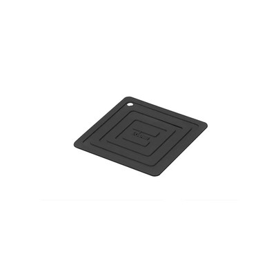 Lodge AS6S11 5" Black Silicone Square Heat Protection Pot Holder (12 Each per Case)