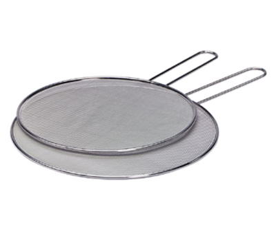 Lodge K11SCRN 11" Dia. Stainless Steel Handled Splatter Screen (6 Each per Case)