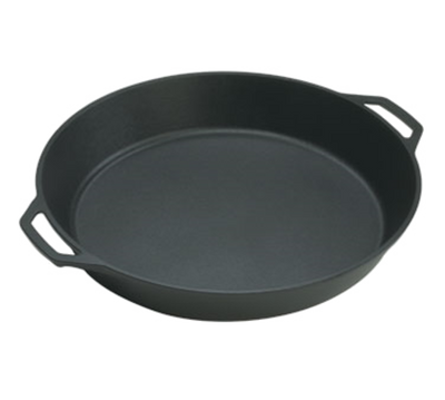 Lodge L17SK3 17&quot; Round Cast Iron With Dual Handle Skillet