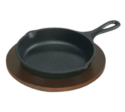 Lodge U3RP 8" W x 8" D Round Wood Underliner (6 Each per Case)