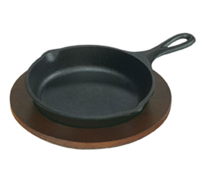 Lodge U3RP 8" W x 8" D Round Wood Underliner (6 Each per Case)