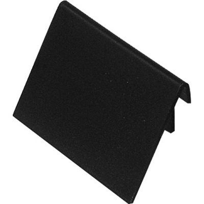 Quantum ELH445 4" W x 2.25" H 45° Angle Black Label Holder