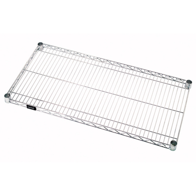 Quantum 3060C 60" W x 30" D Chrome Plated Finish Wire Shelf