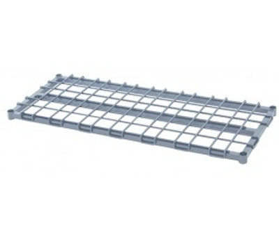 Quantum 2460DSGY 60&quot; W x 24&quot; D Gray Epoxy Dunnage Shelf