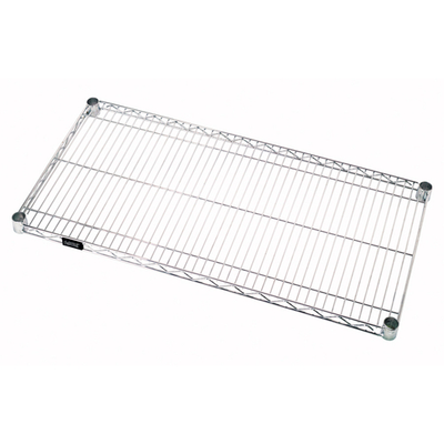 Quantum 1442C 42" W x 14" D Chrome Plated Wire Shelf