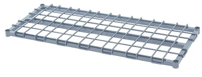 Quantum 1848DSGY 1500 Lbs. Gray Epoxy Antimicrobial Dunnage Shelf
